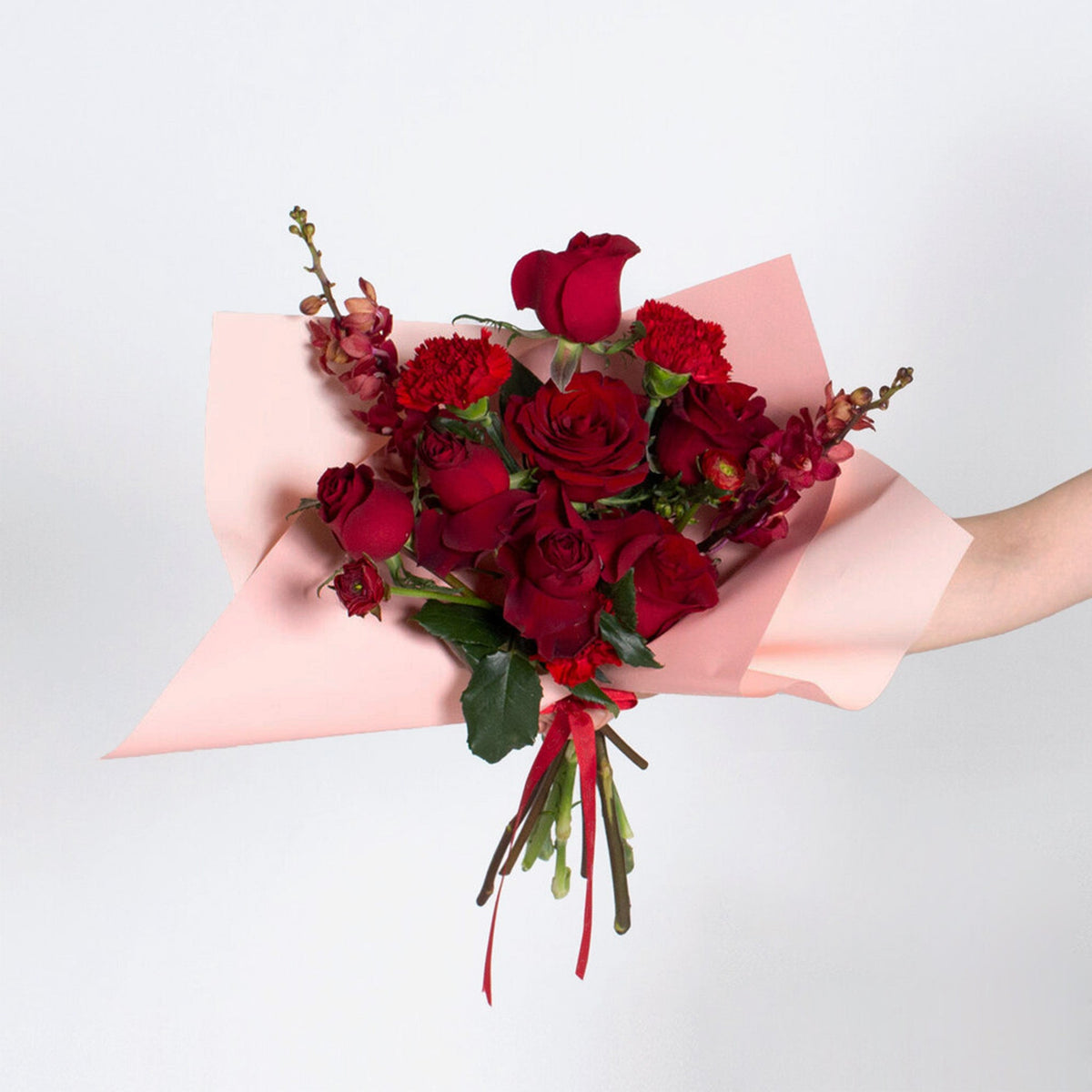 Valentine's Day Rouge Bouquet Flowerbee HK Florist Hong Kong