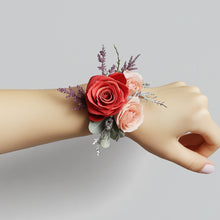  Rosewood Ruby Floral Wrist Corsage