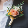 Marigold Muse Floral Buttonhole