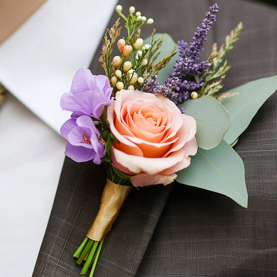 Starlight Song Floral Buttonhole