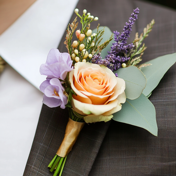 Starlight Song Floral Buttonhole